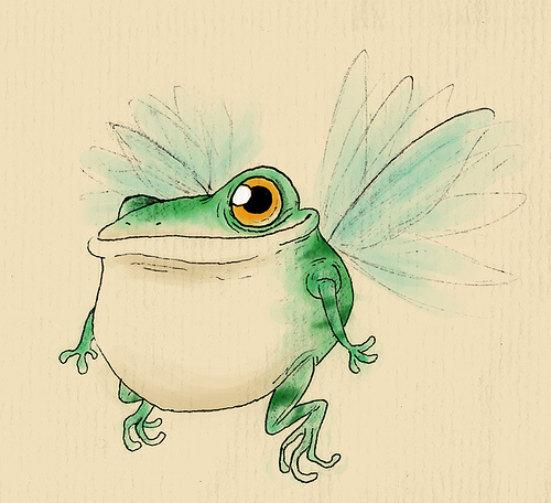 Image result for fairy frog